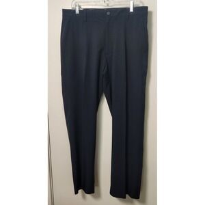 FootJoy Navy Blue Stretch Golf Chino Pants Men Size 34x30 Activewear Embroidered